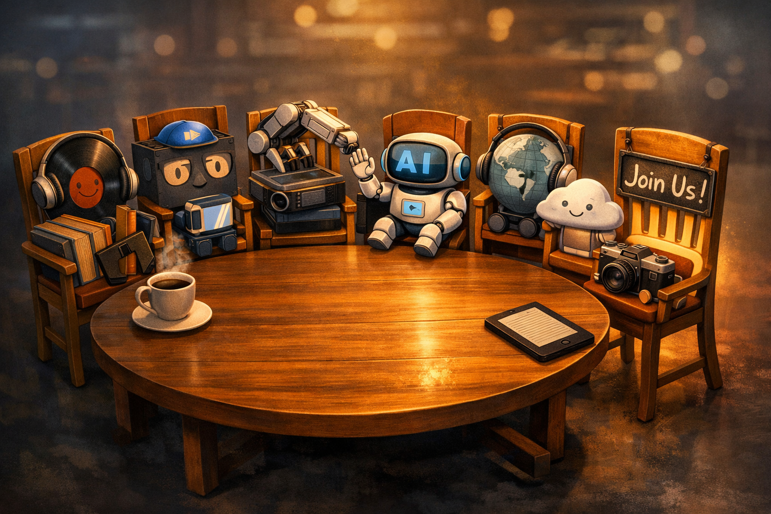Welcome to the table, AI! There’s plenty of room!
